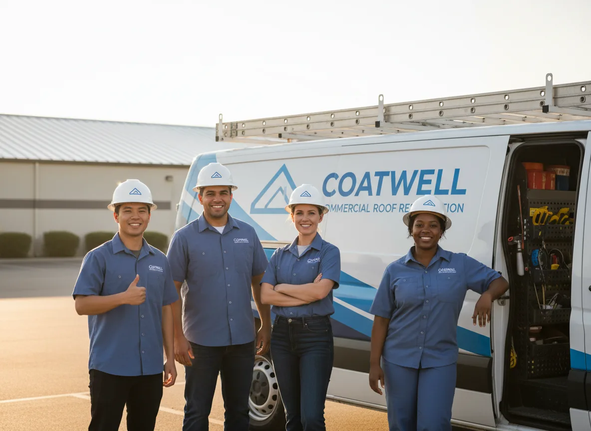 Commercial roof coating company in Harlan, IA